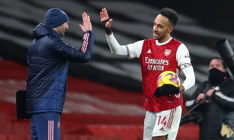 Aubameyang chói sáng, Mikel Arteta nhận xét đơn giản