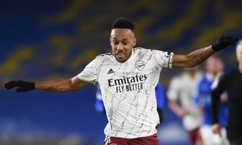 Aubameyang lại tịt ngòi, Arteta nói luôn 1 câu