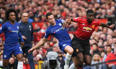 Đây, người để mất bóng nhiều nhất Chelsea trong thảm bại trước Man Utd