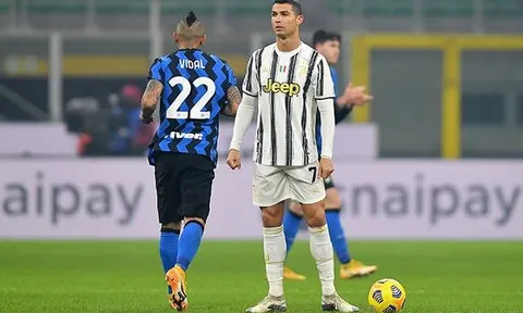 Cristiano Ronaldo có trận đấu siêu tệ trước Inter Milan