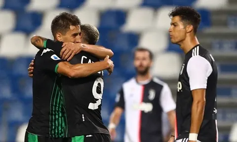 Ban bật như Barca, Sassuolo khiến hàng thủ Juventus "thót tim"