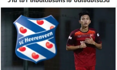 Báo Thái: Văn Hậu sang Hà Lan, gieo sầu cho các đội bóng Thai-League