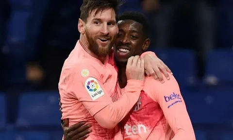 Được Lionel Messi 'cầm tay chỉ việc', sao Barcelona tiến bộ thấy rõ