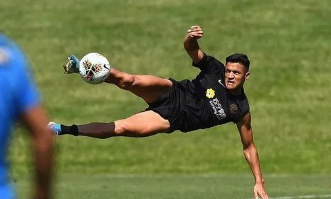 Bắt tay Lukaku, Sanchez làm điều kinh ngạc trên sân tập Inter Milan