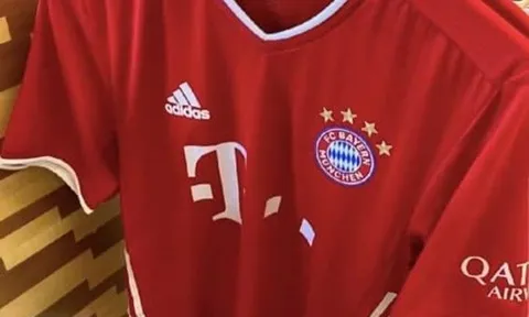 Chưa kết thúc mùa giải, Bayern tiết lộ áo đấu sân nhà 2020/21