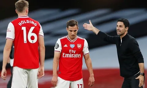 Đấu Leicester, Arsenal nhận tin vui từ trụ cột hàng thủ