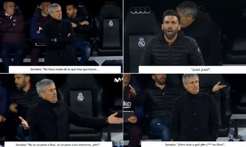 Bế tắc, trợ lý HLV Barca mất kiểm soát, văng tục vào các cầu thủ