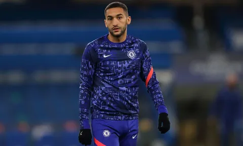 Bị Tuchel lãng quên, Ziyech có động thái bất ngờ trên MXH