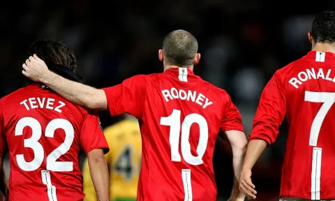 Bộ 3 Ronaldo - Rooney - Tevez 'bá đạo' như thế nào?