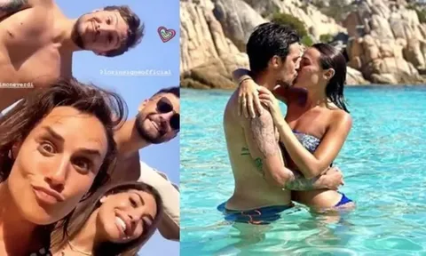 Bộ đôi của Napoli bất ngờ hẹn hò ở đảo Sardegna