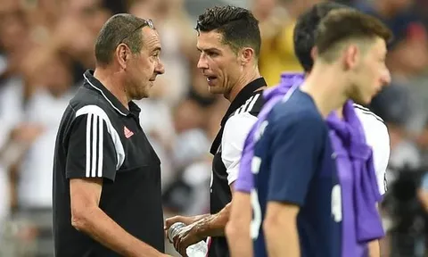 Bỏ qua Pep, Juve trao HĐ khủng cho "cạ cứng" Ronaldo thay thế Sarri