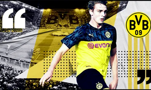 Bradley Fink: "Cỗ máy" ghi bàn tuổi teen của Dortmund
