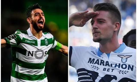 Bruno Fernandes và Milinkovic-Savic, MU nên chọn ai?