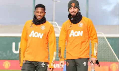 Bruno nói thẳng 1 sự thật với Fred sau trận hòa trước Arsenal