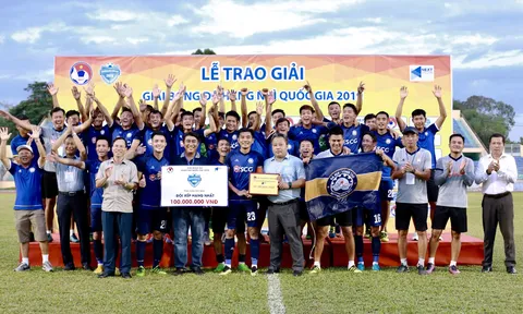 Bà Rịa Vũng Tàu lên chơi hạng nhất mùa giải 2020
