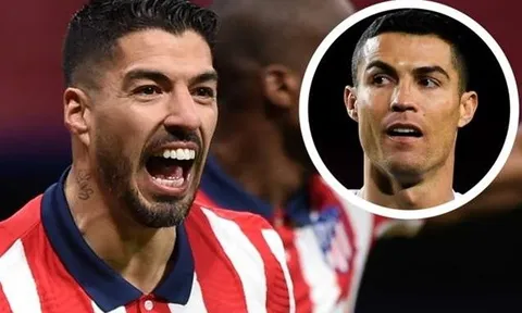 Bùng nổ dữ dội, Suarez xô đổ kỷ lục khủng của Ronaldo