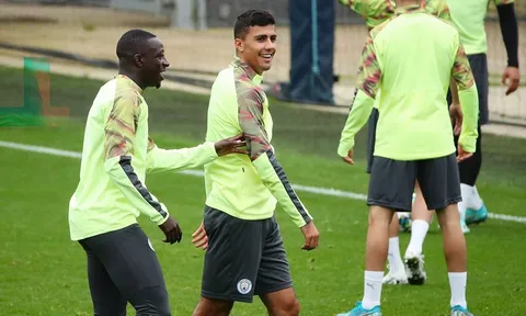 Dàn sao Man City 'vui như được mùa' ngày trở lại Champions League