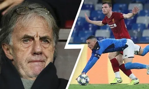 Huyền thoại Liverpool: ''Đó là một cú vào bóng lười biếng''