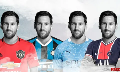 Các CLB sẽ sắp xếp đội hình như thế nào nếu sở hữu Messi?