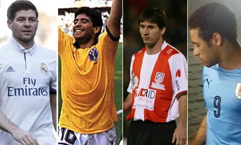 Các siêu sao bóng đá và những lần khoác áo đối thủ: Bất ngờ Messi - Gerrard
