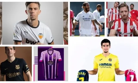 Cận cảnh áo đấu các CLB La Liga 2020/21: Barcelona đổi vận?