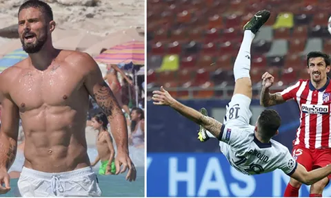 Body hoàn hảo như Ronaldo, điều gì khiến Giroud thăng hoa ở tuổi 34?