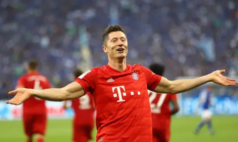 Lewandowski lập hat-trick, Bayern "vùi dập" Schalke 04 ở vòng 2 Bundesliga