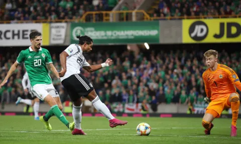 Bừng tỉnh ở hiệp 2, Đức giành ngôi nhất bảng C vòng loại EURO 2020