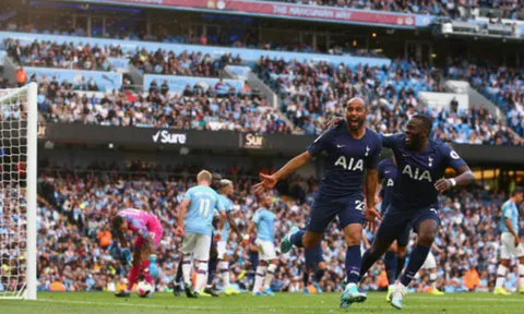 19 giây và 3 cú sút, Tottenham tiếp tục mang đến "ác mộng" cho Man City