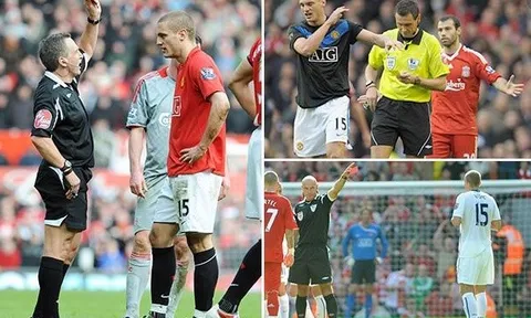 Sau tất cả, Vidic trải lòng về 4 tấm thẻ đỏ với Liverpool