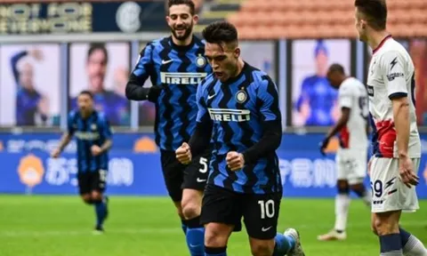 Vùi dập đối thủ 6-2, Inter vươn lên dẫn đầu Serie A