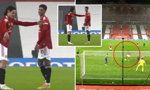 Cavani tư duy IQ 200, biến Rashford thành sát thủ chỉ trong tích tắc