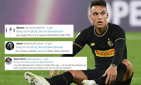CĐV Man City: "Một thương vụ xuẩn ngốc, hãy chiêu mộ Erling Haaland"