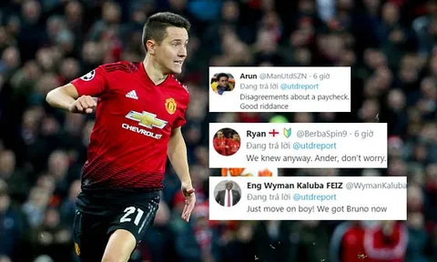 CĐV Man Utd: "Cậu cứ đi đi, giờ chúng tôi đã có Bruno Fernandes"