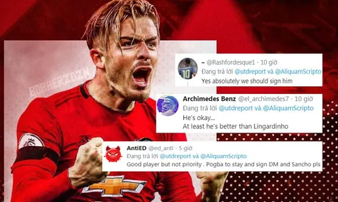 CĐV Man Utd: "Mua cái tên ấy đi, dẫu sao vẫn xuất sắc hơn Lingardinho"