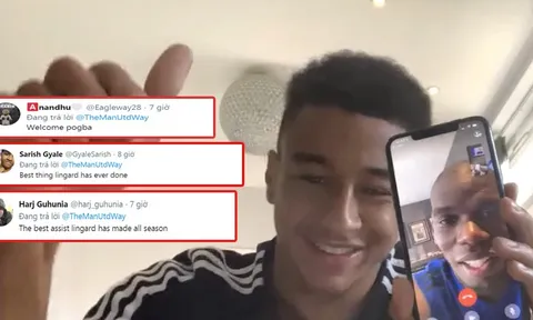 CĐV Man Utd: "Tuyệt vời Lingard, đó là pha kiến tạo xuất sắc nhất cậu từng làm"
