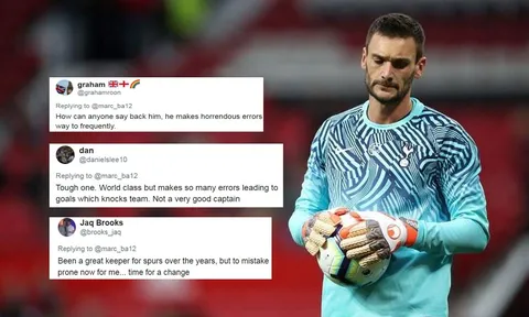 CĐV Tottenham: "Đã đến lúc tìm thủ môn mới, anh ấy phạm quá nhiều sai lầm rồi"
