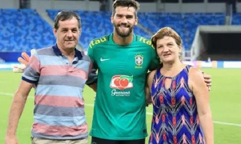 Cha của Alisson Becker chết đuối ở Brazil