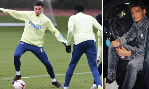 Tân binh Arsenal: Vẻ ngoài điển trai, phong cách lãng tử