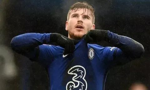 Timo Werner làm "phật lòng" Abramovich với một hành động trong trận thắng Luton