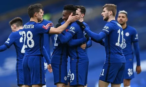 Werner, Havertz đồng loạt 'thông nòng', Chelsea thắng đậm ở FA Cup