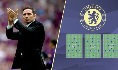 Chelsea sẽ chơi với hàng tiền vệ nào dưới thời Frank Lampard?