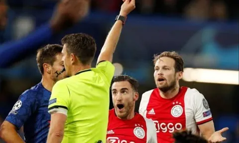 Trọng tài xử sai trận Chelsea, Ajax có thể yêu cầu bồi thường 12 triệu euro
