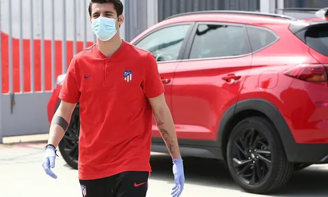 "Chỉ cần đến sân tập Atletico trong 5 phút đã là điều đặc biệt..."