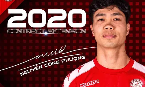 CHÍNH THỨC: Công Phượng gia hạn với CLB TP.HCM, gắn bó đến hết V-League 2020