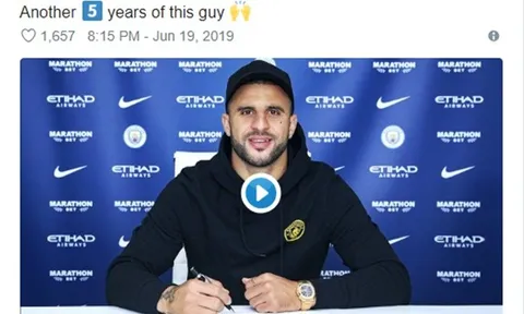 CHÍNH THỨC: Man City trói chân thành công "cơn lốc cánh phải"