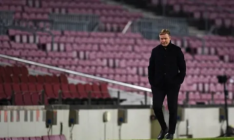 CHOÁNG! Barca thua thảm tại Camp Nou, Koeman cười 'như được mùa'