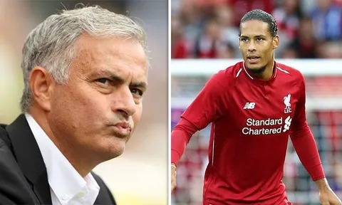 Choáng với lý do Mourinho khiến Man Utd vuột mất Van Dijk