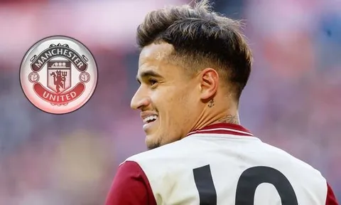 Chớp thời cơ cực nhanh, Man Utd tức tốc nổ bom tấn Coutinho