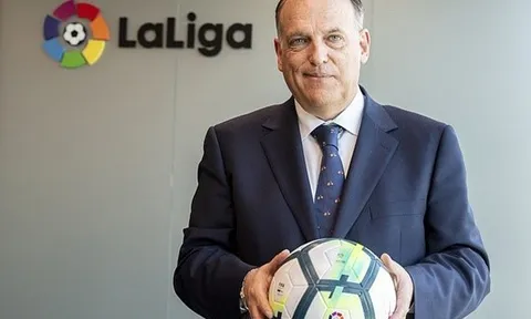 Chủ tịch Javier Tebas tiết lộ thời điểm La Liga trở lại